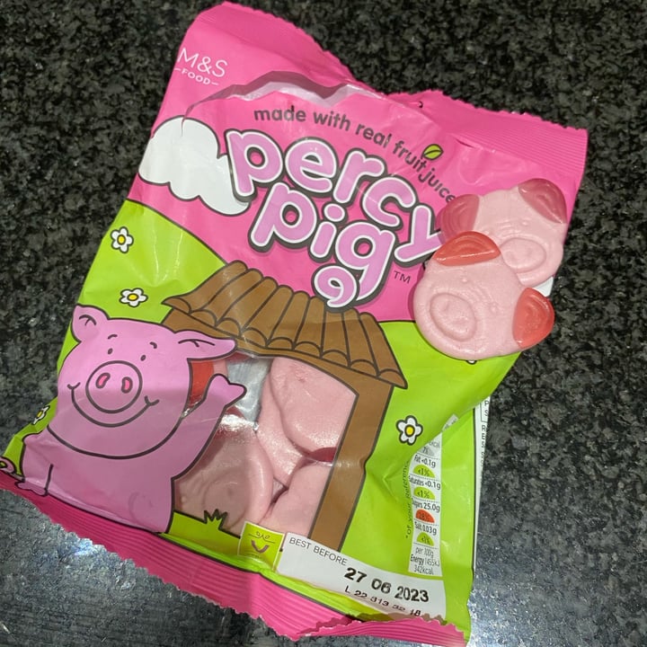 photo of Marks & Spencer Food (M&S) percy pig shared by @earthcandi on  26 Mar 2023 - review