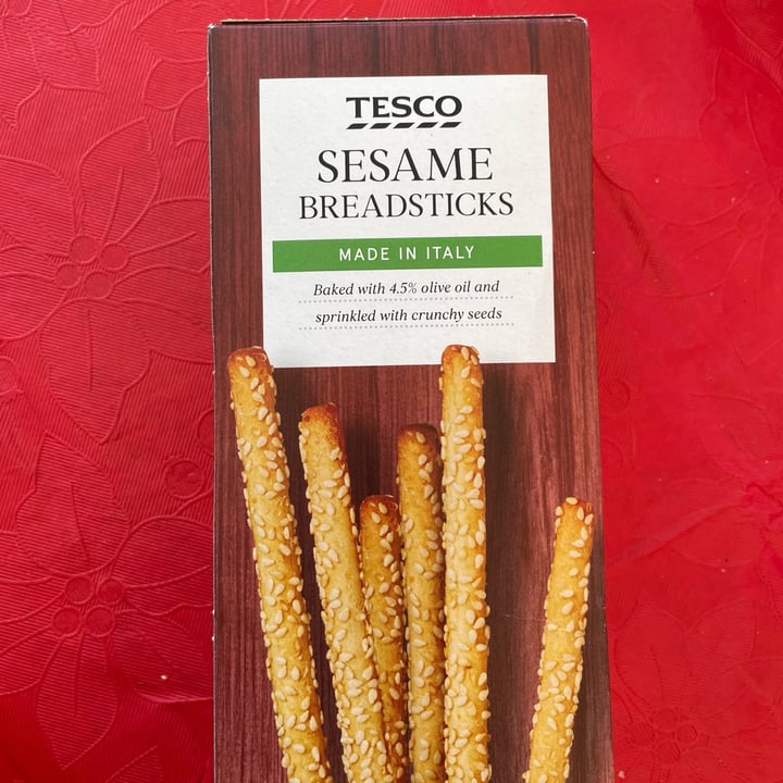 photo of Tesco Sesame breadsticks shared by @benji on  26 Dec 2022 - review