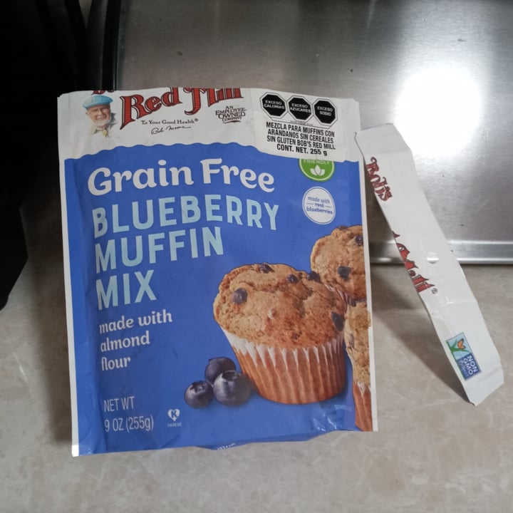 photo of Bob's Red Mill Grain Free Blueberry Muffin Mix shared by @bettyveg on  03 Feb 2023 - review