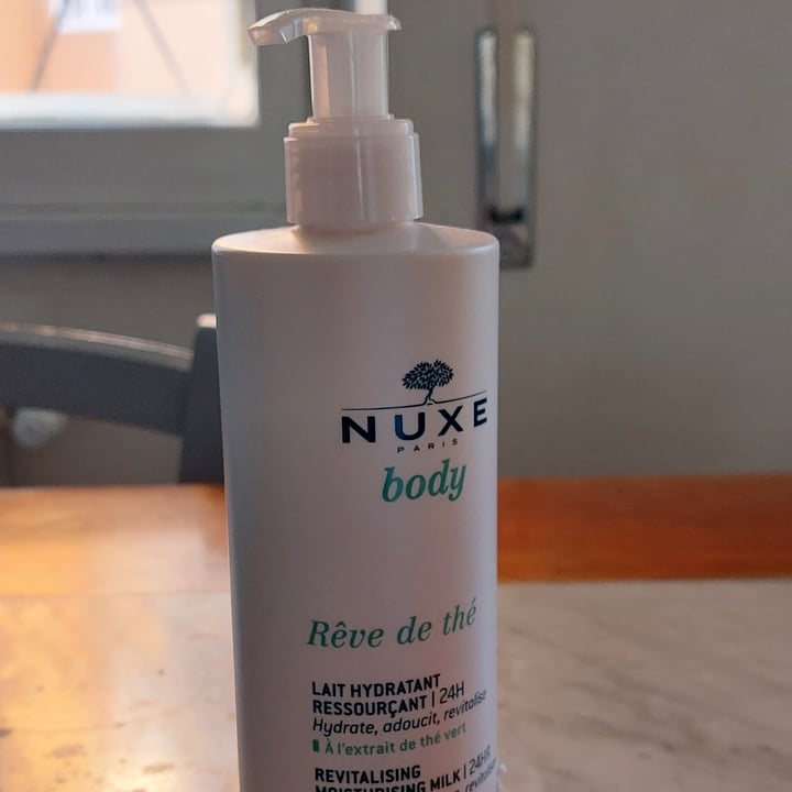 photo of Nuxe Rêve De Thé. Lait Hydratant Ressourçant shared by @lauragalileo on  28 Mar 2023 - review