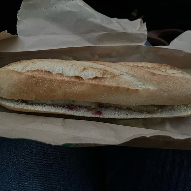 Photo of the dish “Vegan Turkey-Free & Stuffing Baguette”