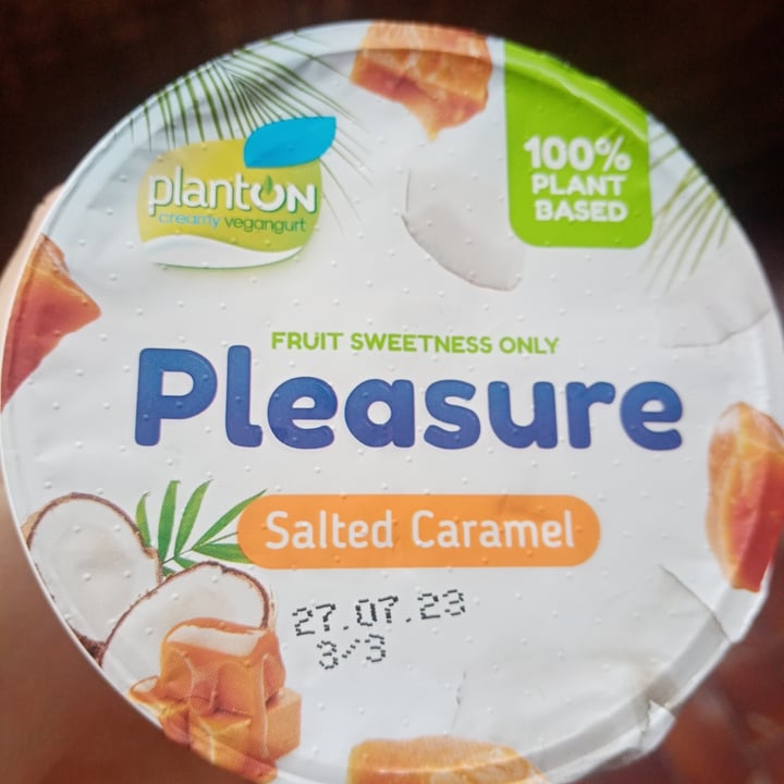 photo of Planton pleasure salted caramel shared by @vittolovestahini on  11 Jul 2023 - review
