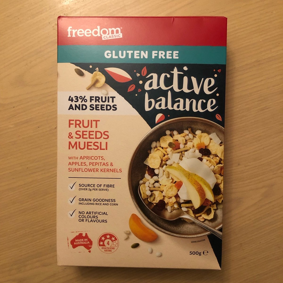 Freedom Foods Gluten Free Active Balance Fruit & Seeds Muesli Reviews abillion