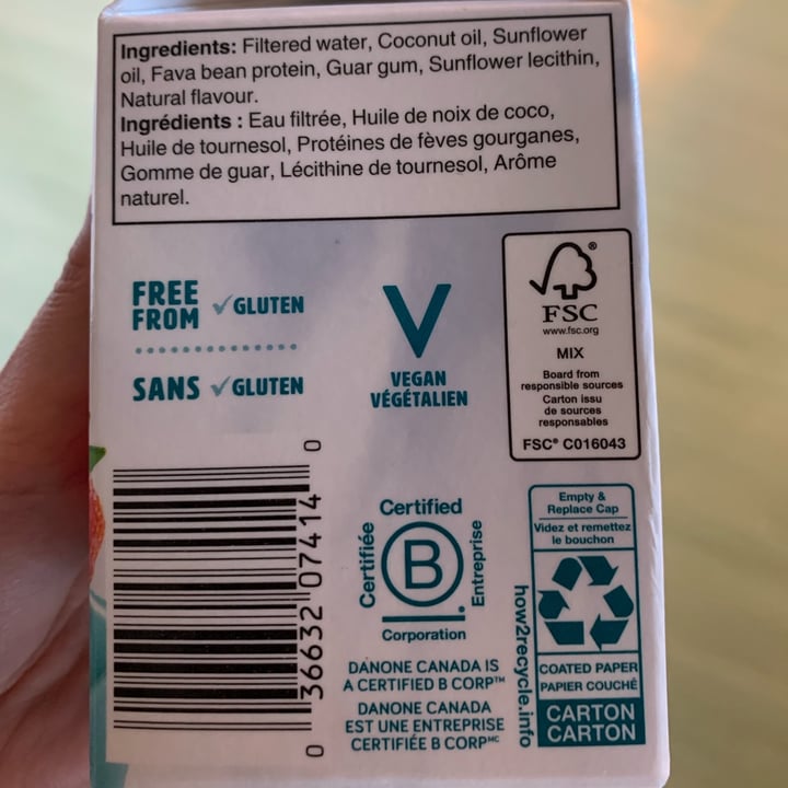 photo of Silk crème à fouetter shared by @versus on  09 Apr 2023 - review
