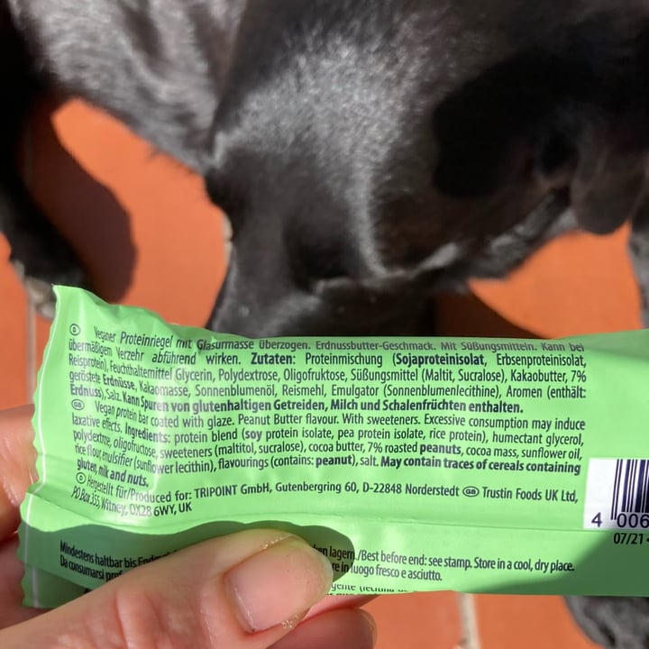 photo of Multipower Vegan Protein Layer Peanut Butter Bar shared by @asiayportia on  20 Apr 2023 - review