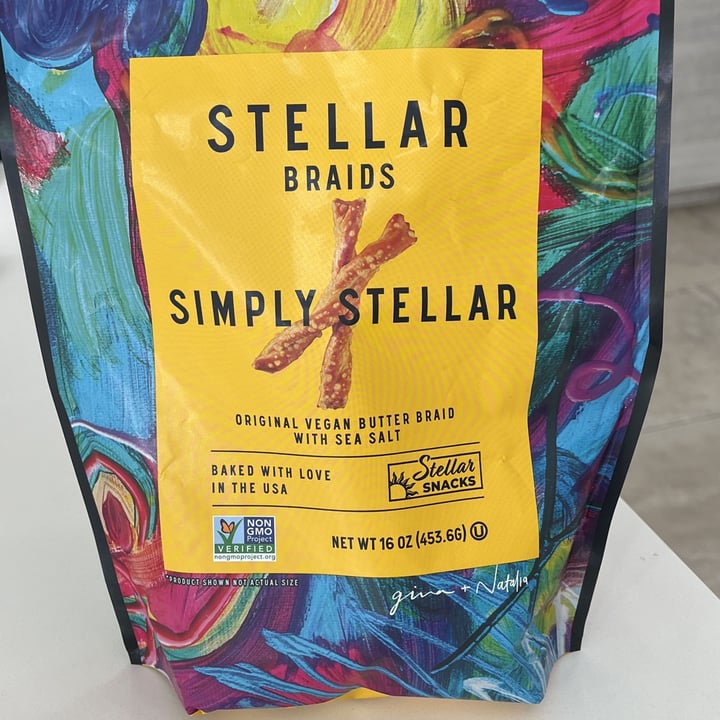 photo of Stellar Snacks Simply Stellar Pretzel Braids shared by @plants4peace on  27 Apr 2023 - review
