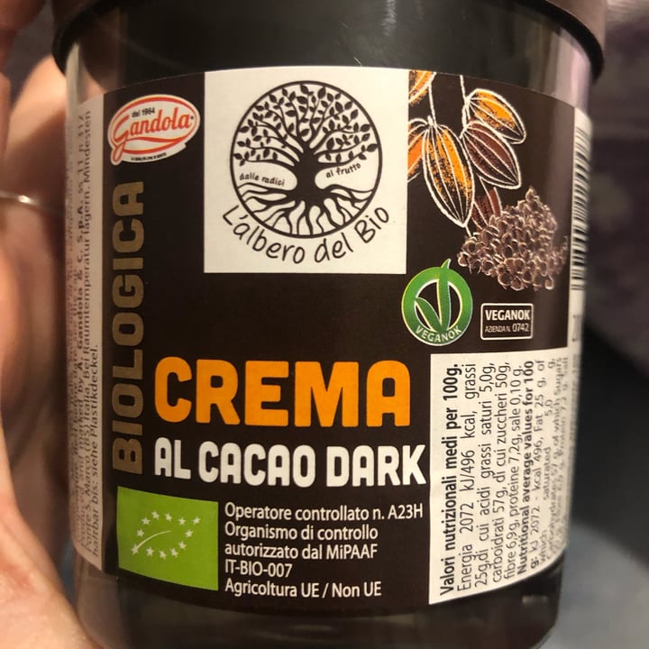 photo of L'albero del Bio Crema Al Cacao Dark shared by @iaia-95 on  04 Apr 2023 - review