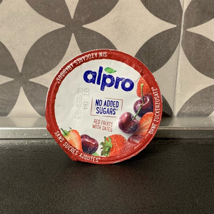 photo of Alpro red fruits whit dates shared by @miss-livia on  05 Apr 2023 - review