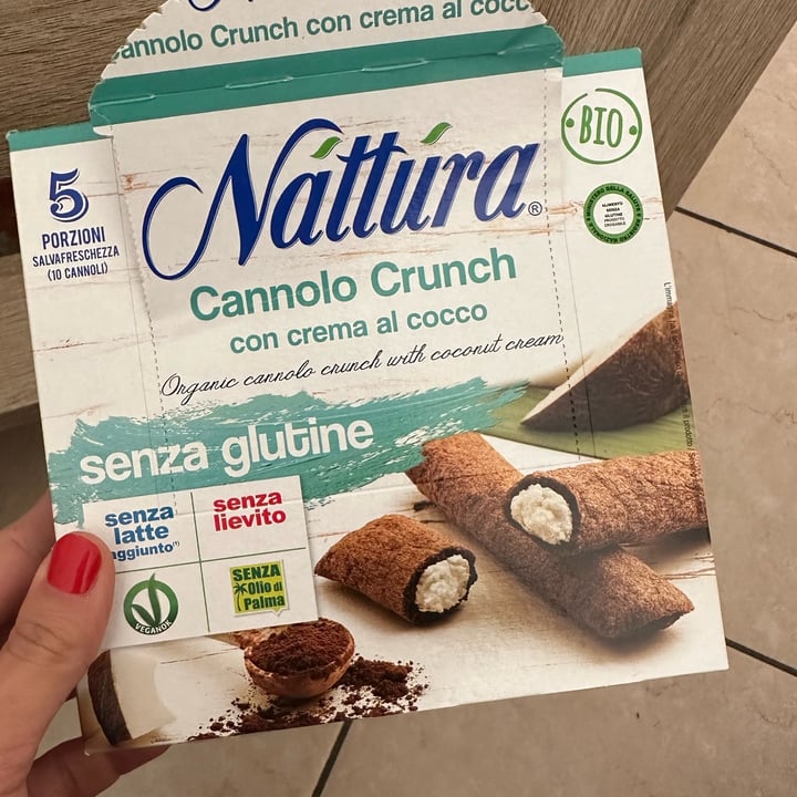 photo of Nattura Cannolo Crunch shared by @adele91m on  14 Feb 2023 - review