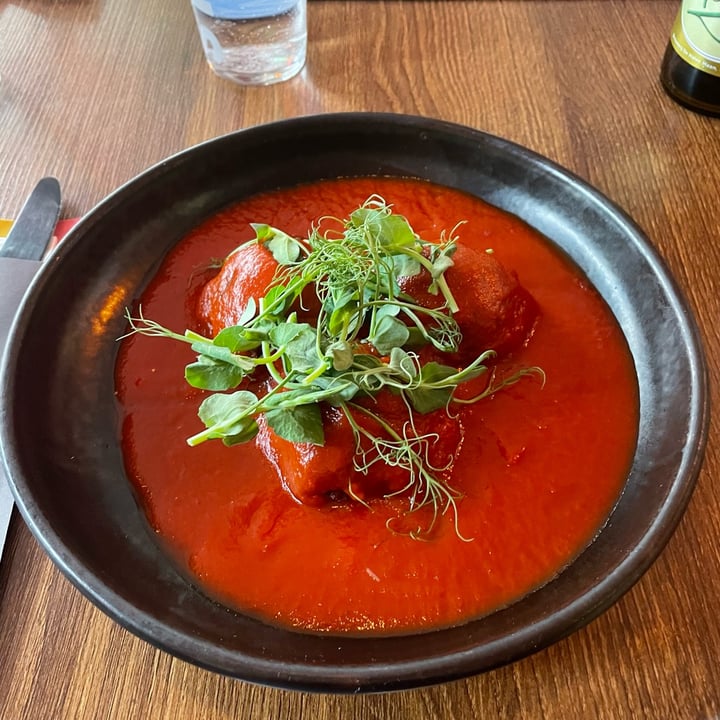 photo of Huis Belgian Bar And Kitchen Tomaat meatballs (vegan version) shared by @appleappleamanda on  18 Jun 2023 - review
