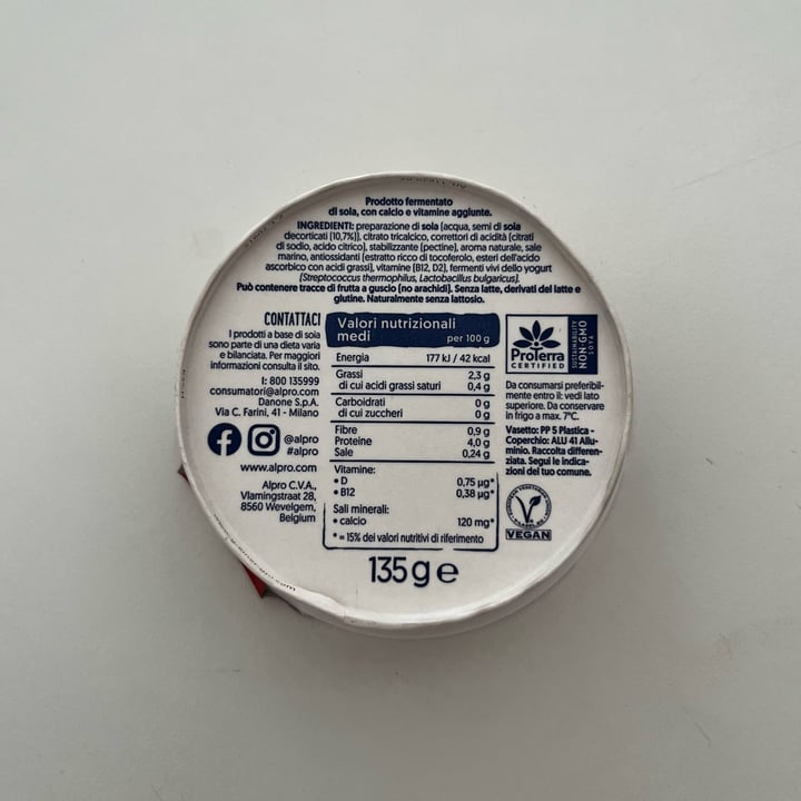 photo of Alpro Alpro no sugar bianco shared by @fladomitilla on  12 Aug 2023 - review