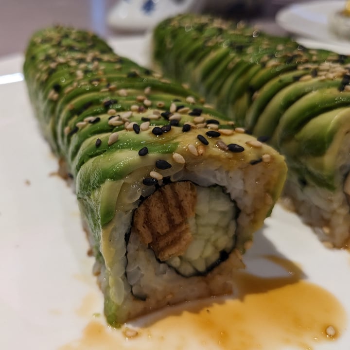 photo of Tenon Vegetarian Cuisine Caterpillar Roll shared by @jandrews on  30 Apr 2023 - review