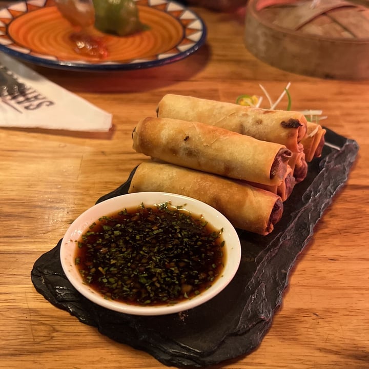 photo of Sriracha Robata & Contemporary Pan - Asian Dining Crispy Fried Glass Noodles & Exotic Vegetables Spring Roll shared by @pv on  26 Mar 2023 - review
