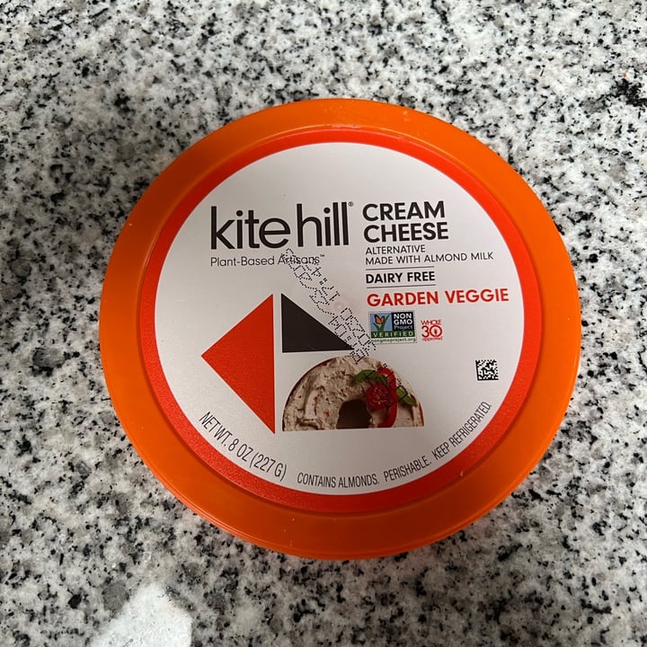 photo of Kite Hill Cream Cheese Alternative Garden Veggie shared by @annettej on  29 Apr 2023 - review