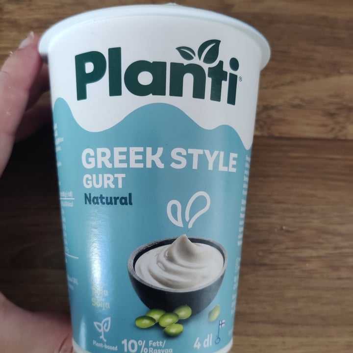 photo of Planti Greek Style Gurt Natural shared by @enkelvegan on  14 May 2023 - review
