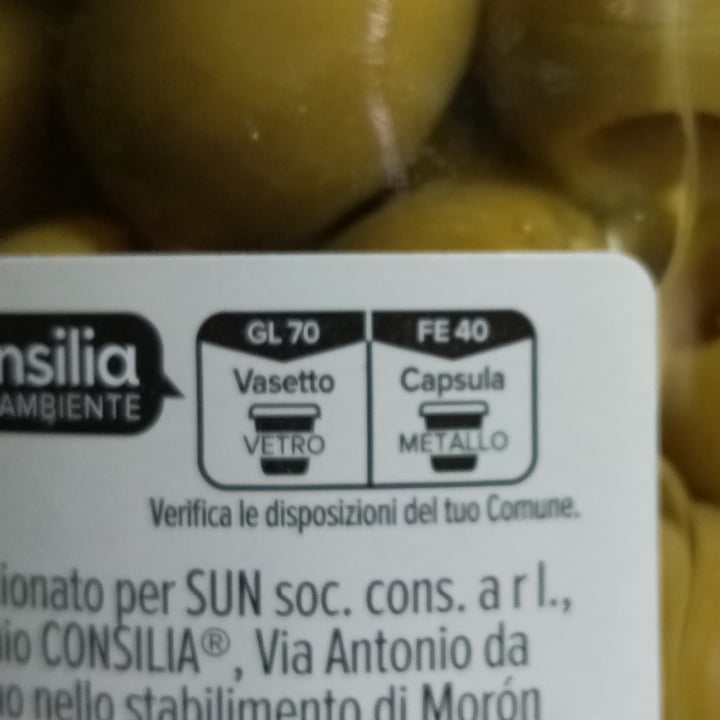 photo of Consilia Olive verdi denocciolate shared by @valeveg75 on  19 May 2023 - review