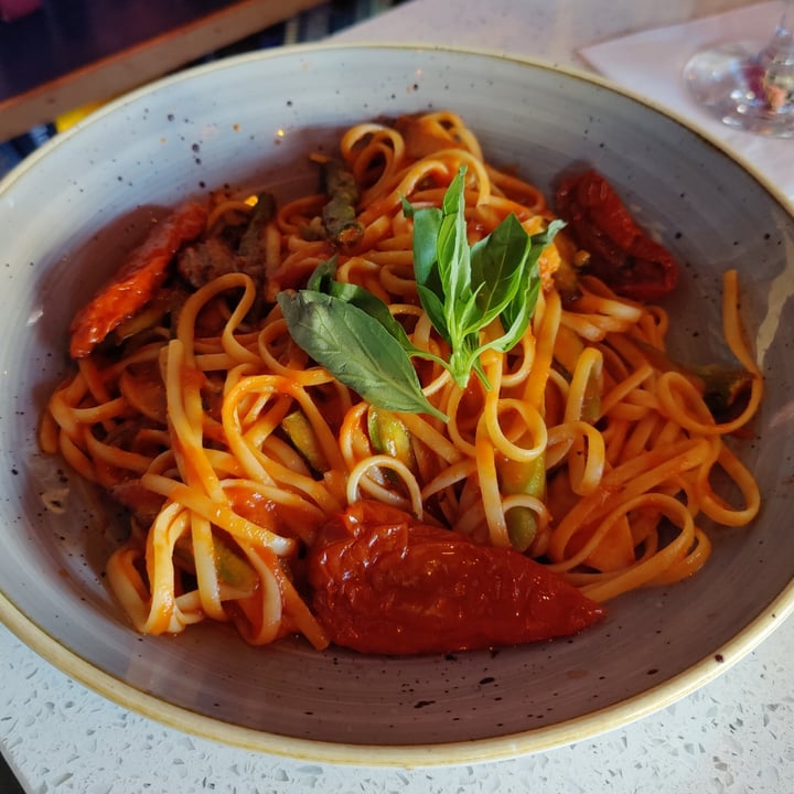 photo of Oscars Café Bar Tomato linguine shared by @holly-ilex on  29 May 2023 - review