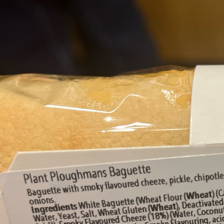 photo of Pret A Manger Plant Ploughmans Baguette shared by @gabriellademartino on  12 Mar 2023 - review