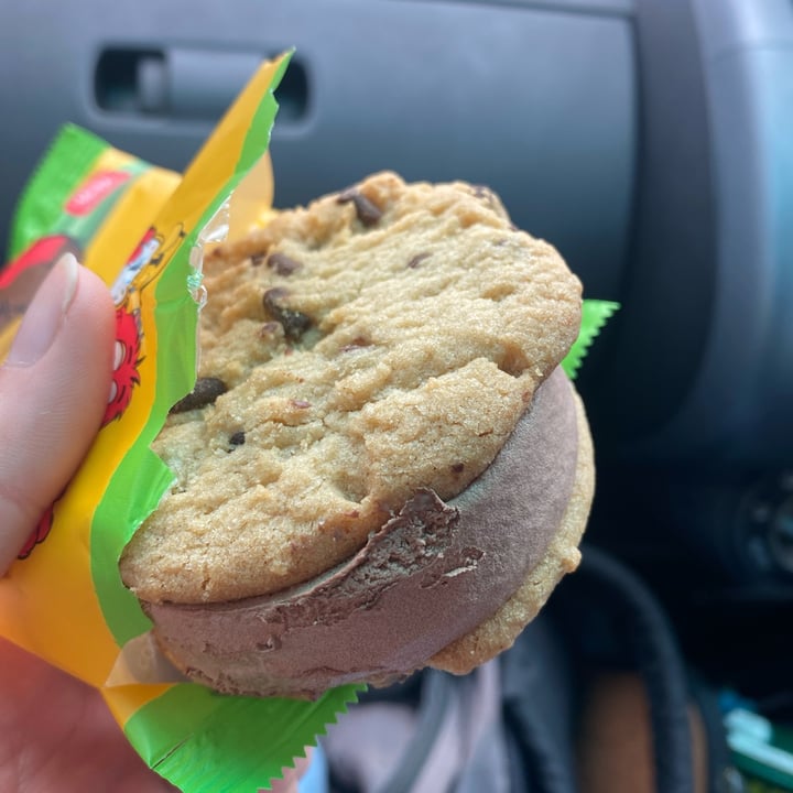 photo of CookieTime Double Chocolate Chunk Cookie Sandwich shared by @veganfoodienz on  02 Apr 2023 - review