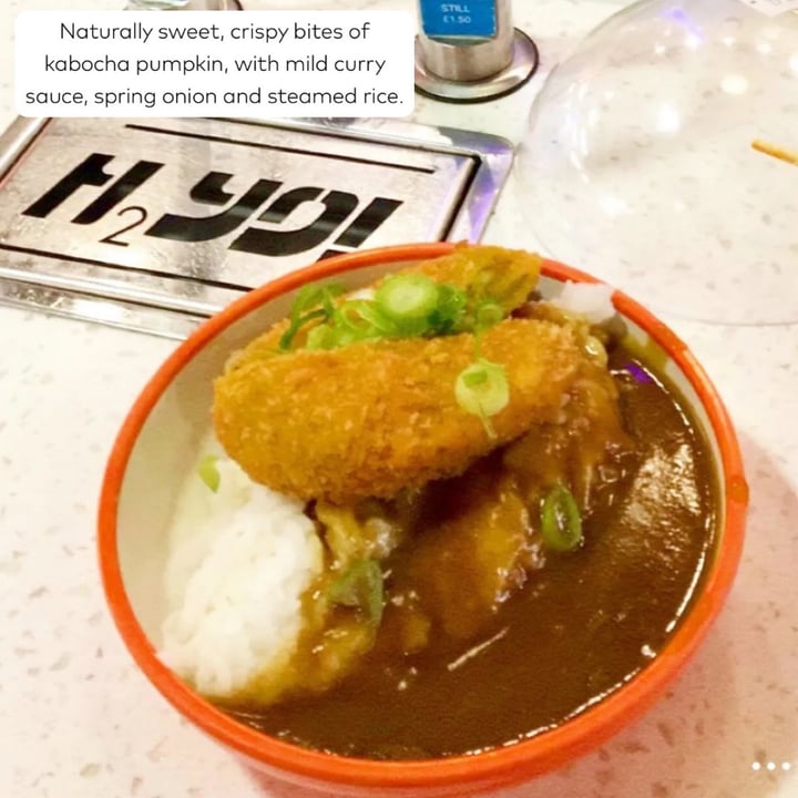 photo of YO! Sushi Pumpkin Katsu Curry shared by @plantbasedprincess18 on  03 Feb 2022 - review