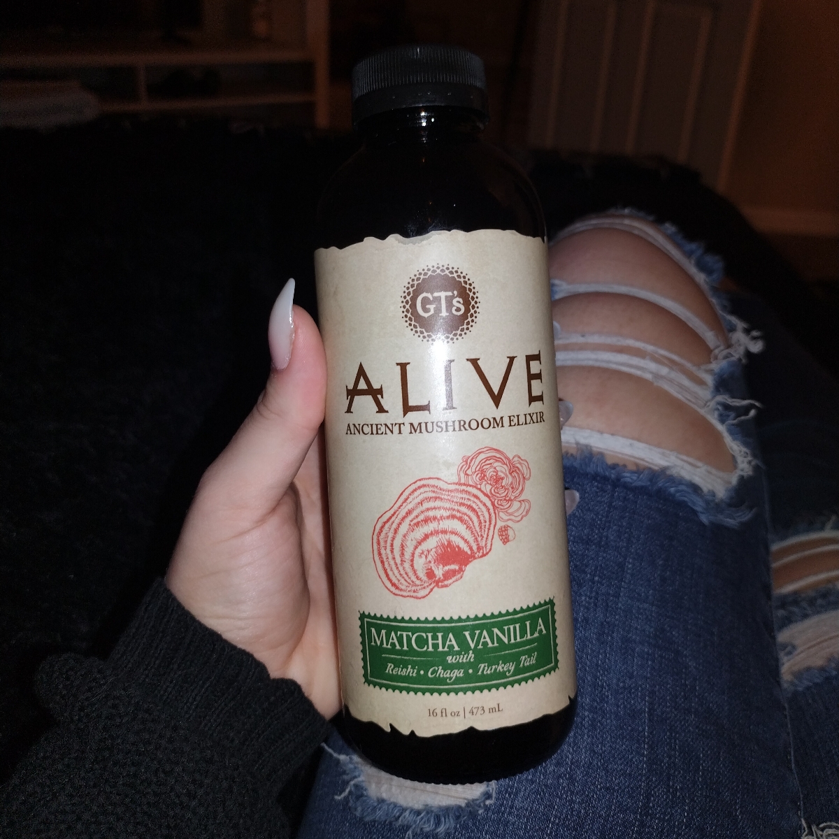 alive - matcha vanilla from GT’s Living Foods - Vegan Product Reviews ...