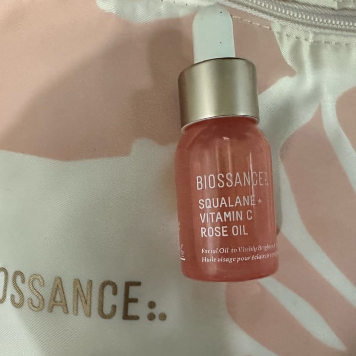 photo of Biossance Squalane vitamin c rose oil shared by @therascal on  31 Dec 2022 - review
