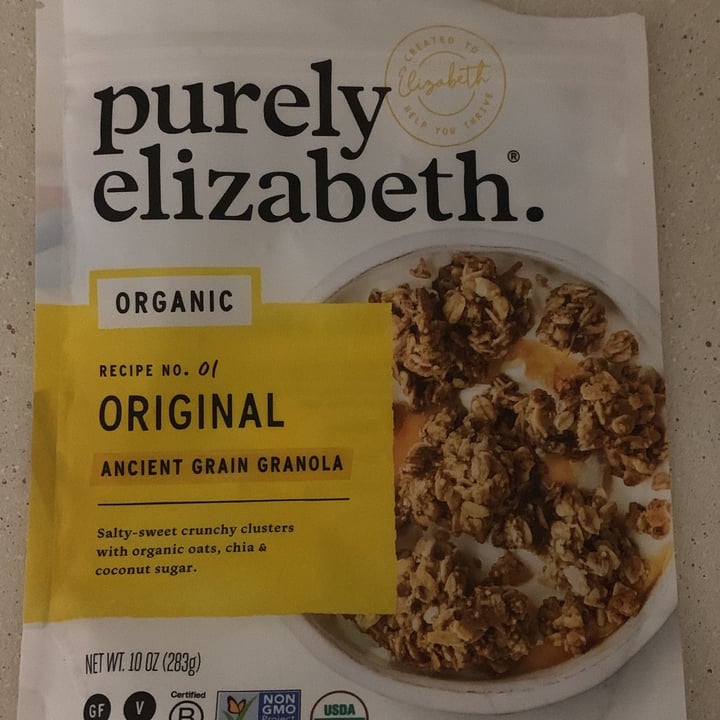 photo of Purely Elizabeth Ancient Grain Granola shared by @sustainablesam on  09 Aug 2023 - review