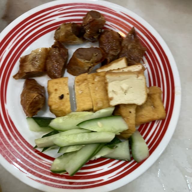 Photo of the dish “yam roll with tofu”
