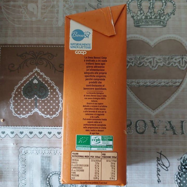 photo of Bene.Si coop Avena Biologica shared by @elvanholland on  12 Jul 2023 - review