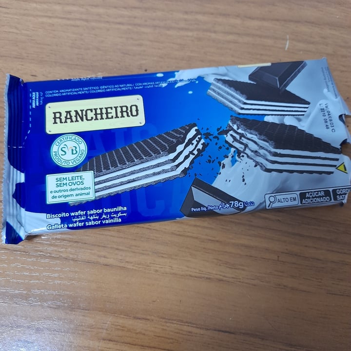 photo of Rancheiro Biscoito Wafer Sabor Baunilha shared by @ana2022 on  24 Jan 2023 - review