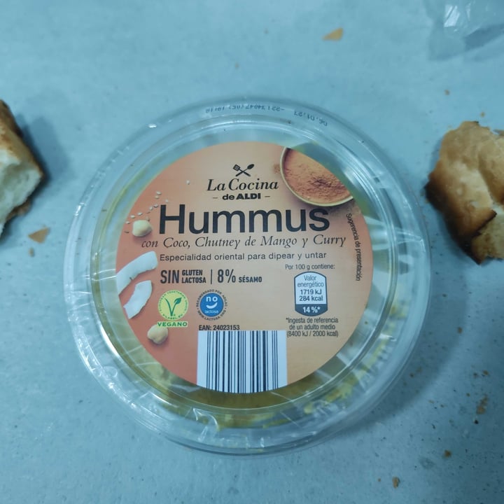 photo of La Cocina de Aldi Hummus shared by @violetapiruleta on  30 Dec 2022 - review