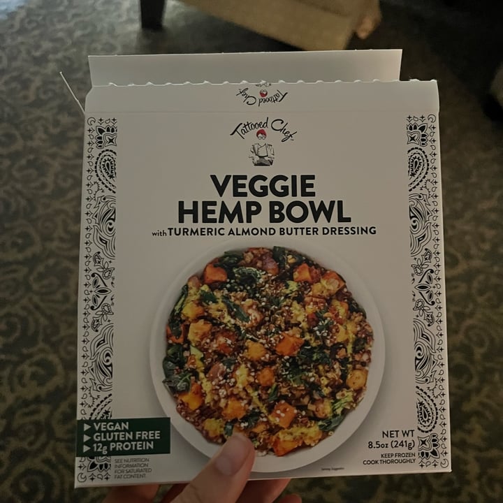 photo of Tattooed Chef Veggie Hemp Bowl shared by @andrewbrown23 on  11 Aug 2023 - review