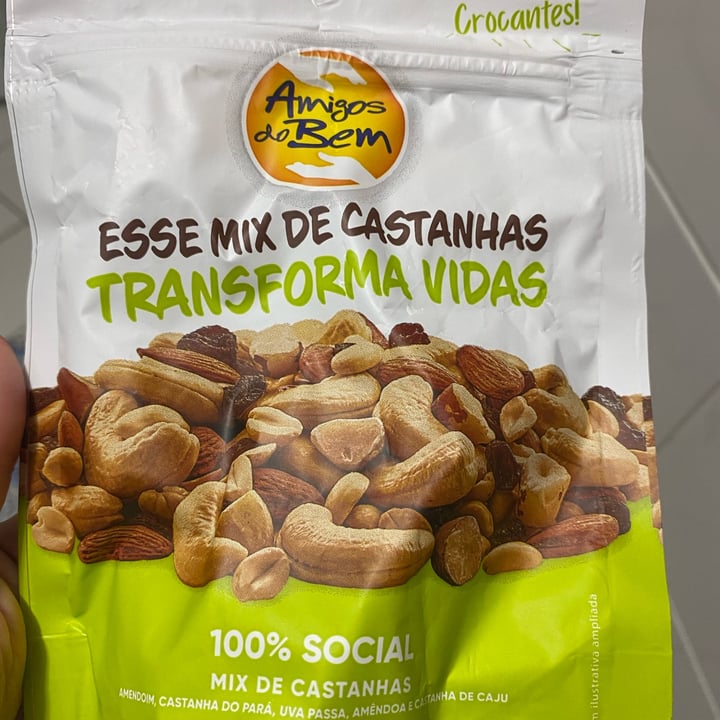 photo of Amigos do bem Mix de Castanhas com passas shared by @evamendez on  14 Dec 2022 - review