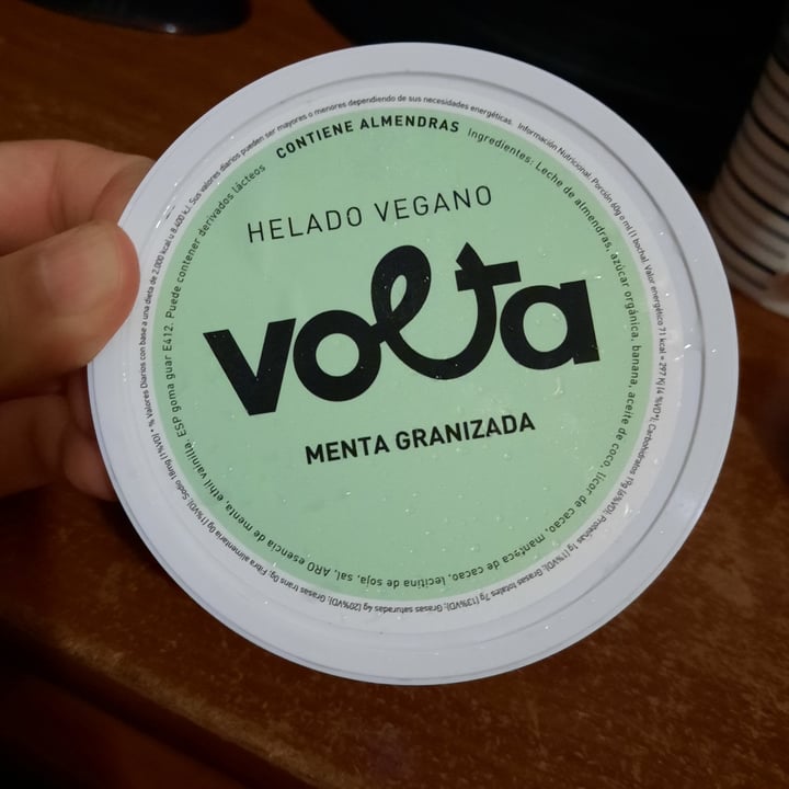 photo of Volta Helado De Menta Granizada shared by @lurethemwithfood on  04 Mar 2023 - review