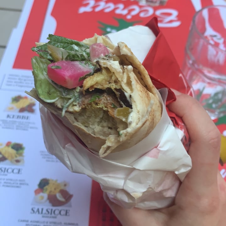 photo of Beirut Snack Piadina extra falafel shared by @elisabi on  15 Mar 2023 - review