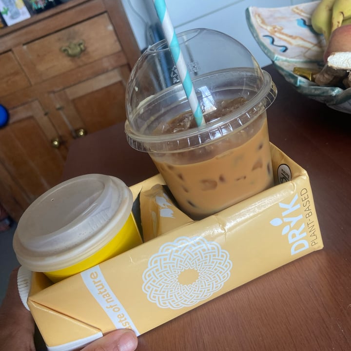 photo of Yellow Warbler oat milk Iced Latte shared by @stephanievazq on  27 Mar 2023 - review