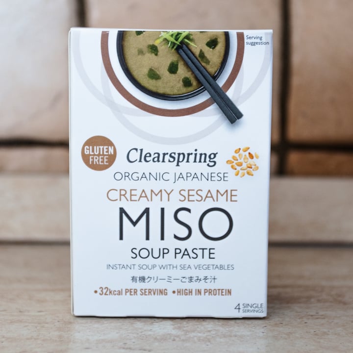 photo of Clearspring Sesame miso paste shared by @seevegan on  25 Apr 2023 - review