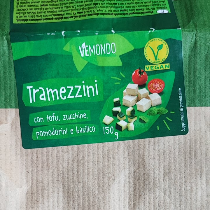 photo of Vemondo Tramezzini Con Tofu Zucchine Pomodorini E Basilico shared by @nausyd on  05 May 2023 - review