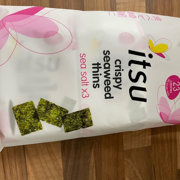 photo of itsu crispy seaweed thins sea salt shared by @beth41 on  22 Feb 2023 - review