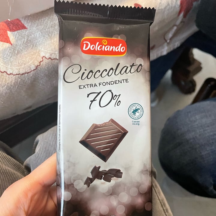photo of Dolciando Cioccolato Extra Fondente 70% shared by @ariedori on  04 Feb 2023 - review