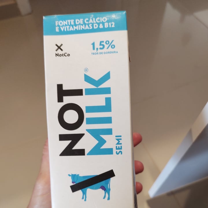 photo of NotCo Not Milk 1.5% Teor de Gordura shared by @angelapotter on  25 Feb 2023 - review