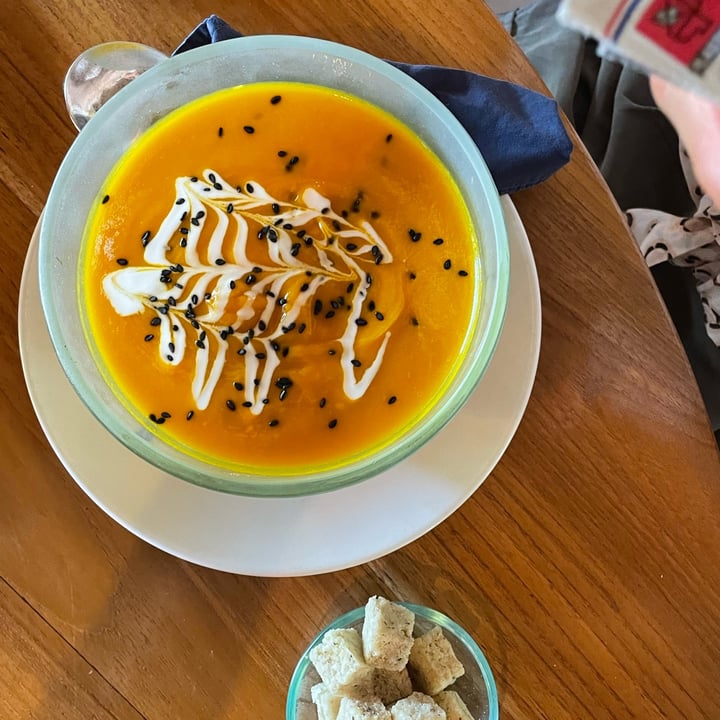 photo of SAYURI HEALING FOOD CAFE Coco pumpkin soup shared by @vale-ntina on  29 Jul 2023 - review