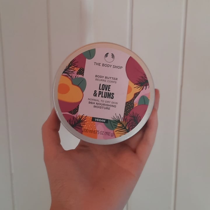 photo of The Body Shop Love & Plums Body Butter shared by @crueltyfreebeauty-de on  04 Feb 2023 - review