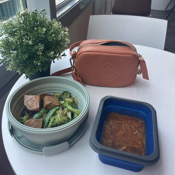 photo of Simple Lifestyle Healthy Vegetarian Cafe Shark Fin Melon Soup with Chestnut Rice shared by @paloma on  22 May 2023 - review