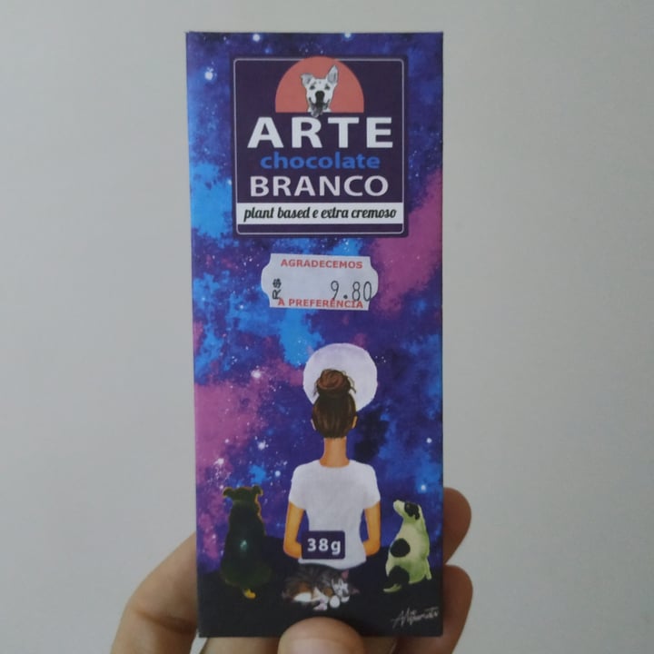 photo of Arte Chocolate chocolate branco shared by @cassiot on  28 May 2023 - review
