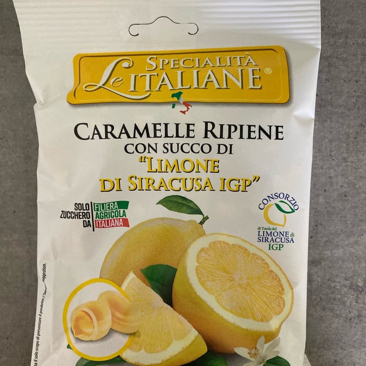 Le specialità italiane Caramelle Ripiene Con Succo Di Limone Di Siracusa  IGP Review | abillion