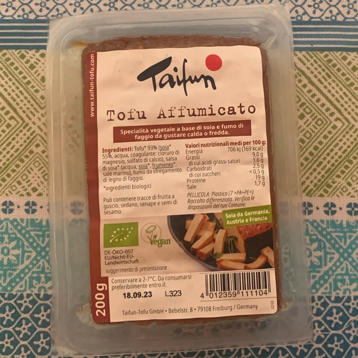 photo of Taifun Tofu Affumicato shared by @tiziana79 on  13 Jul 2023 - review