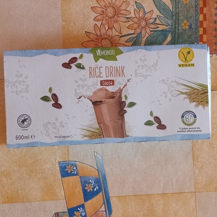 photo of Vemondo  Rice drink cocoa shared by @semplice-me-nte on  05 Feb 2023 - review