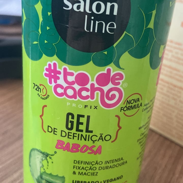 photo of Salon line #To de cacho gel de definição Babosa shared by @carolcarolamabile on  24 Mar 2023 - review