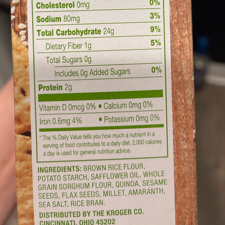 photo of Simple Truth Ancient Grains With Sea Salt shared by @sedahere on  13 Mar 2023 - review